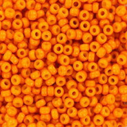 miyuki seed beads 11/0 - Duracoat opaque kumquat 11-4454